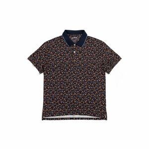Bonobos Blur Golf Standard Fit Floral Print Polo Shirt, Size L